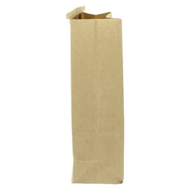 SOS Kraft Bag with Closure 15+7x23cm (50 Uds)