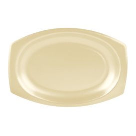 Foam Tray Honey with Lid 23x18cm (125 Units) 