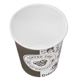 Cardboard Cup ''Coffee Time'' 8Oz/240ml Ø8,0cm (1000 Units)