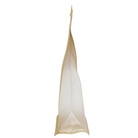 SOS Paper Bag and BOPP Display Window with Tin Tie 12+6x23,5cm (50 Uds)