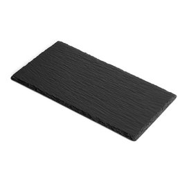 Plastic Tasting Platter Synthetic Slate PS 30x15,8cm (100 Units)