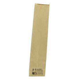 SOS Kraft Bag with Closure 9+6x26cm (50 Uds)