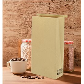 SOS Kraft Bag with Closure 12+6x23,5cm (1000 Uds)