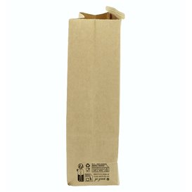 SOS Kraft Bag with Closure 15+7x23cm (50 Uds)