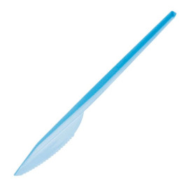 Plastic Knife PS Blue 16,5 cm (900 Units)