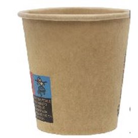 Paper Cup Kraft-Kraft 3Oz/100ml Ø5,8cm (1.500 Units)
