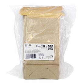 SOS Kraft Bag with Closure 12+6x23,5cm (50 Uds)