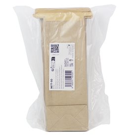 SOS Kraft Bag with Closure 9+6x26cm (50 Uds)