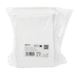 SOS White Bag with Closure 15+7x23cm (1000 Uds)