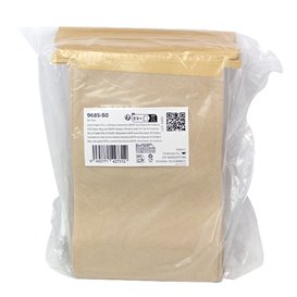 SOS Paper Bag and BOPP Display Window with Tin Tie 15+7x23cm (50 Uds)