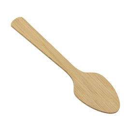 Appetizer Spoons for Catering Bamboo 9 cm (100 Units)