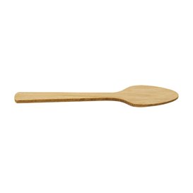 Appetizer Spoons for Catering Bamboo 9 cm (1200 Units)