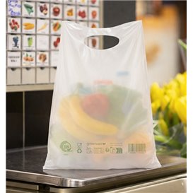 Die-Cut Handle Plastic Bags Home Compost “Classic” 20x33cm 17µm (3000 Units)