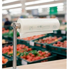 Roll of Plastic Bags Home Compost “Classic” 25x37cm 12µm (3.000 Units)