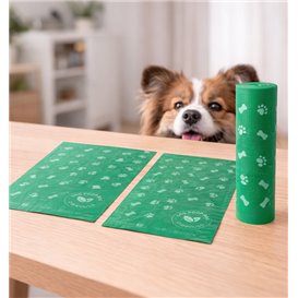 Roll of Bags for Dog Waste 100% Biodegradable 18x26cm (5000 Units)