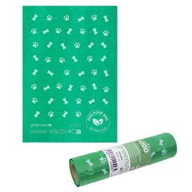 Roll of Bags for Dog Waste 100% Biodegradable 18x26cm (5000 Units)