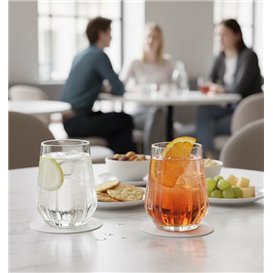 Durable Reusable Cup "Kaleido" Tritan 390 ml (6 Units)