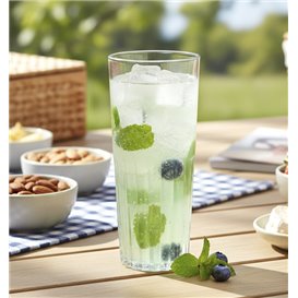 Reusable Durable Glass “Torino” in SAN 420ml (6 Unit)