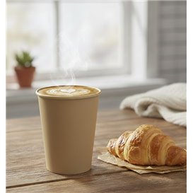 Paper Cup Kraft-Kraft 7Oz/210ml Ø7,0cm (50 Units)
