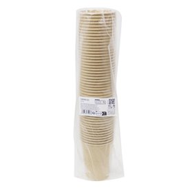 Paper Cup Kraft-Kraft 9Oz/280ml  (1.000 Units)