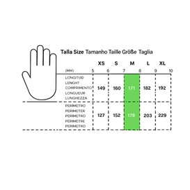Latex Gloves Talc White Size M AQL 1.5 (1000 Units)