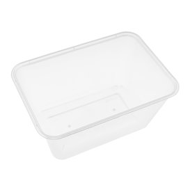 Rectangular Container in PP Transparent 1.000ml 17,4x11,5x8cm (50 Units)