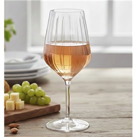 Flute Glass Low Foot "Kaleido" Tritan 470 ml (1 Units)