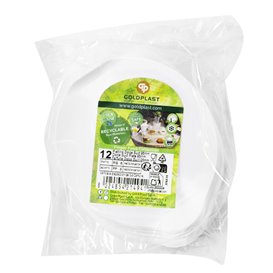 Mini Tasting Plate Durable Suiit "White" (12 Units)