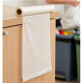 Roll of "Classic" 100% Bio-Compostable Bags 90x110cm 22,5µ (25 Units)