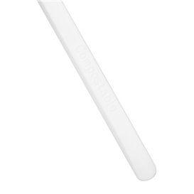 Plastic CPLA Appetizer Mini fork White 100 mm (50 Units)