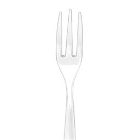 Reusable Transparent PS Mini Fork 10cm (500 Units)