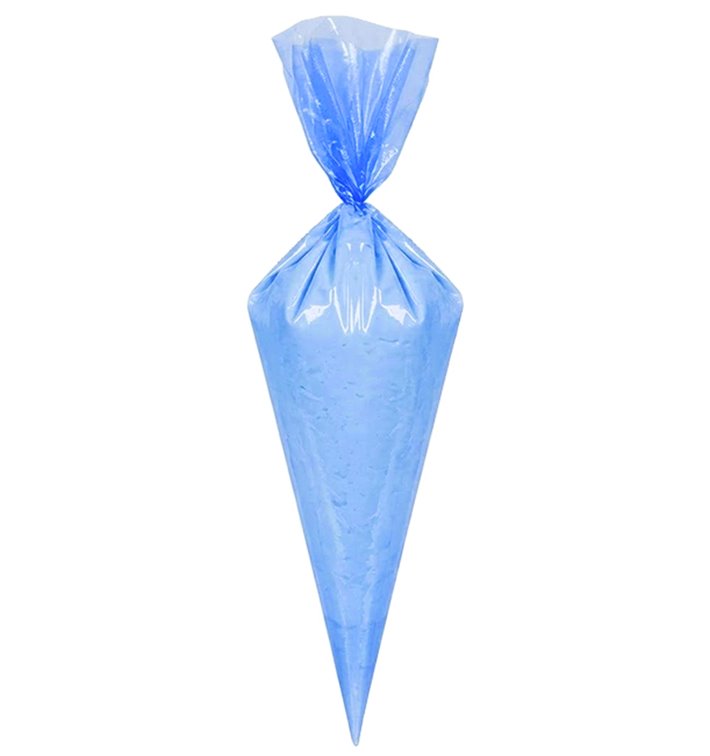 Pastry Bag PE on Roll Blue 28x55cm (100 Units)