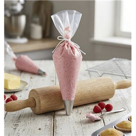 Pastry Bag PE on Roll Transparent 17x30cm (1000 Units)