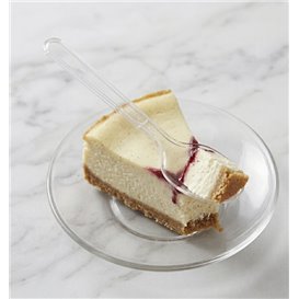 Reusable Transparent PS Teaspoon 14,5 cm (30 Units)