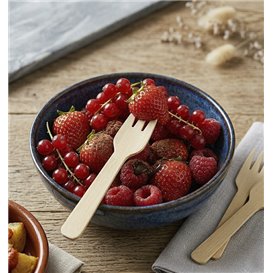 Bamboo Fork 9cm (100 Units)