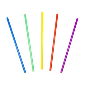 Reusable Straight PP Straws Colors Ø6mm 20cm (3150 Units)