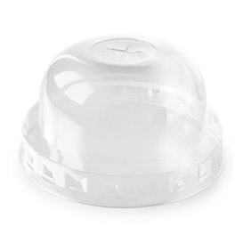Transparent PLA Dome Lid with Hole Ø7,8cm (800 Units)
