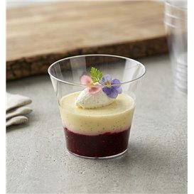 Plastic Tasting Cup PS "Bloom" Clear 75 ml (450 Units)