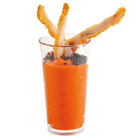 Plastic Tasting Cup PS Clear 4,5x8cm 80ml (50 Units)