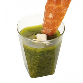 Plastic Tasting Cup PS Clear 5x5,5cm 60ml 