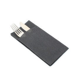 Airlaid Napkins Kanguro "Basic Grey" 33x40cm (30 Units) 