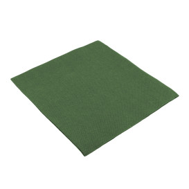Paper Napkin Double Point Green 40x40cm (1.200 Units)