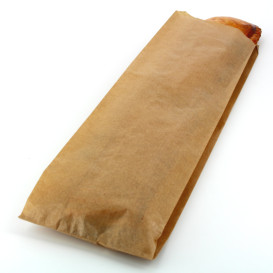 Paper Bag Kraft 9+5x32cm (250 Units)  