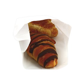 Paper Food Bag White 12+6x20cm (1000 Units)