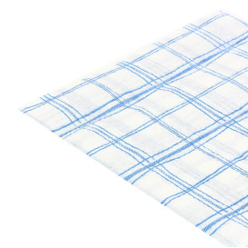 Paper Napkin Blue Square 1 Layer 33x33 (80 Units)