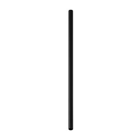 Plastic Straw for Cocktail or Mojito PS Straight Black Ø0,6cm 13cm 