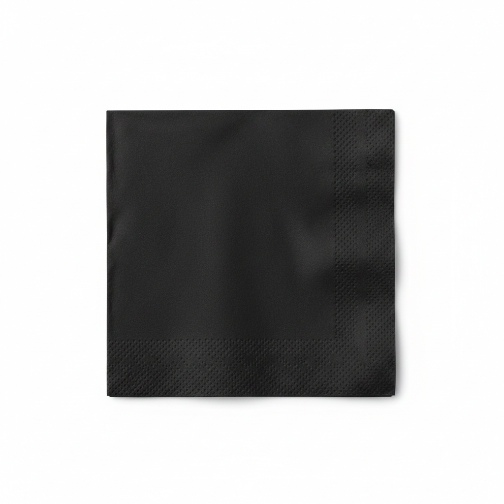 Black Napkins