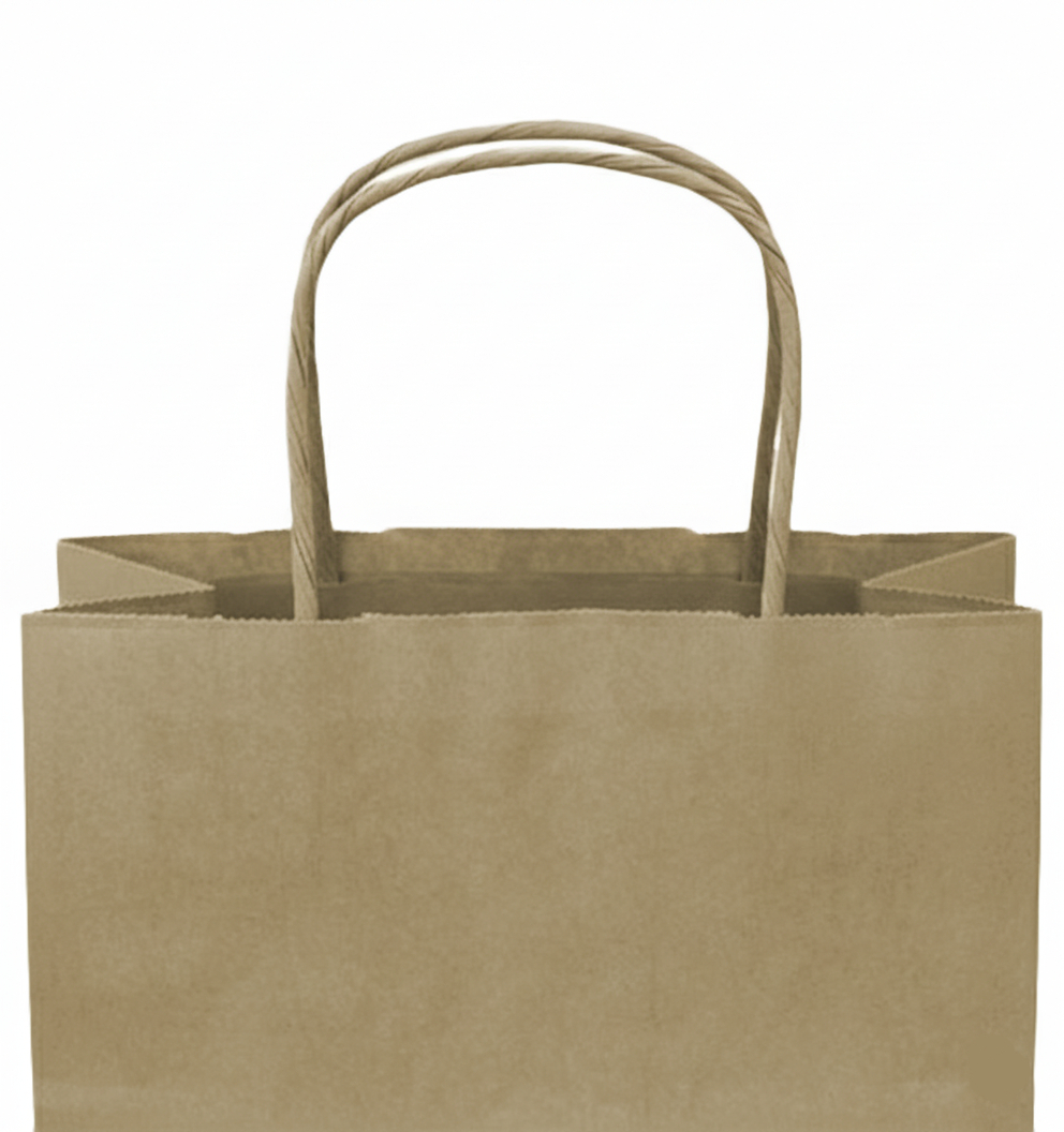 Curly Handle Paper Bags