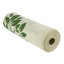 Roll of Plastic Bags Home Compost “Be Eco!” 30x40cm (3.000 Units)