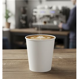 Paper Cup White 4Oz/120ml Ø6,2cm (80 Units) 